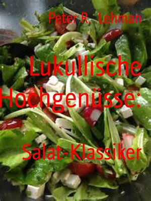 cover image of Lukullische Hochgenüsse -